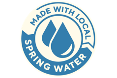 spring water badge
